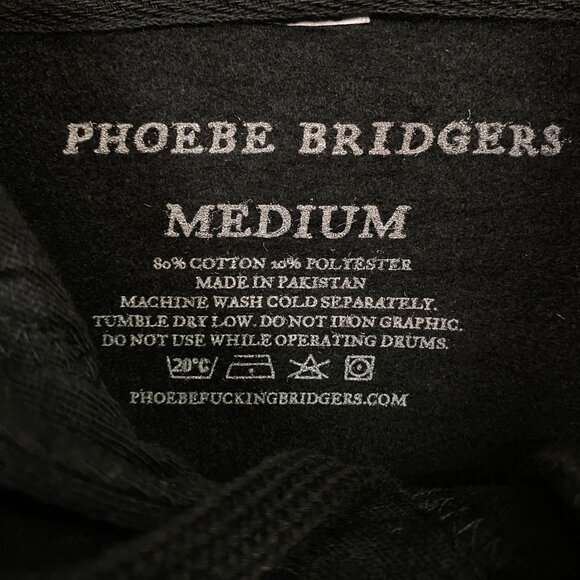 Phoebe Bridgers Self Titled Album Graphic Hoodie Size Medium - Picture 4 of 4